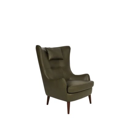 Ercol Hug Accent Chair In Leather