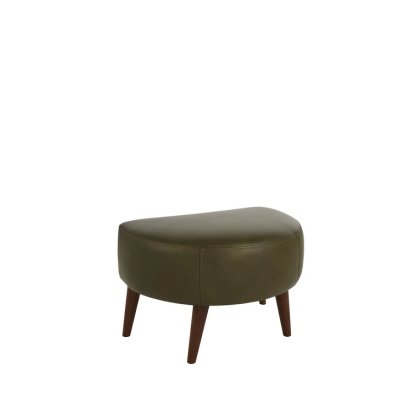 Ercol Hug Footstool In Leather