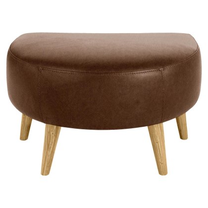 Ercol Hug Footstool In Leather