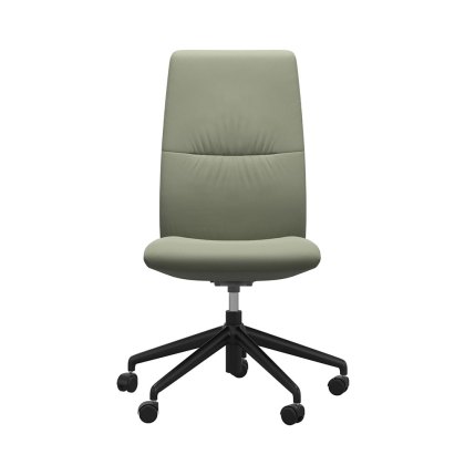 Stressless Mint High Back Home Office Chair in Leather