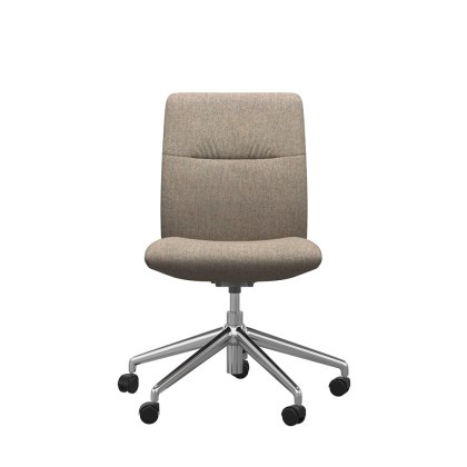 Stressless Mint Low Back Home Office Chair in Fabric
