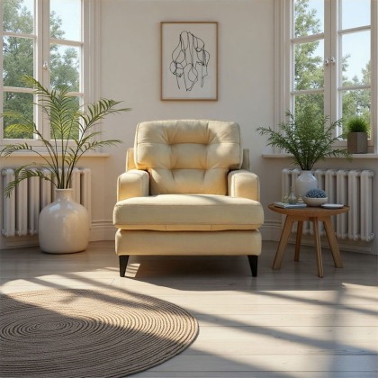 G Plan Vintage Amelia Chair In Leather G Plan Vintage Amelia Chair In Leather