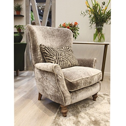 Wing Chair Non-Buttoned