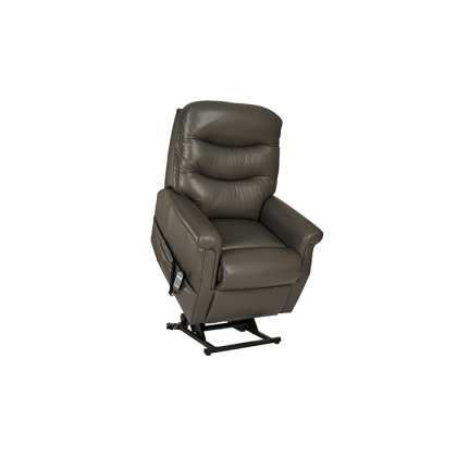 Hollingwell Petite Riser Recliner in Leather