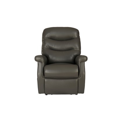 Hollingwell Split Petite Fixed Chair in Leather