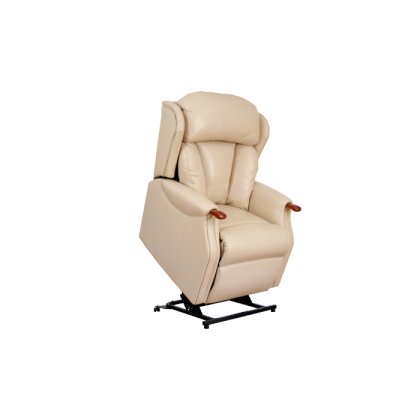 Canterbury Grande Riser Recliner in Leather