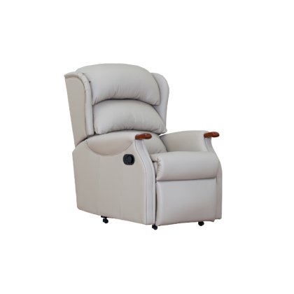 Westbury Petite Manual Recliner in Leather