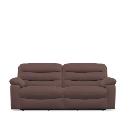 La Z Boy Clark 3 Seater Sofa In Leather