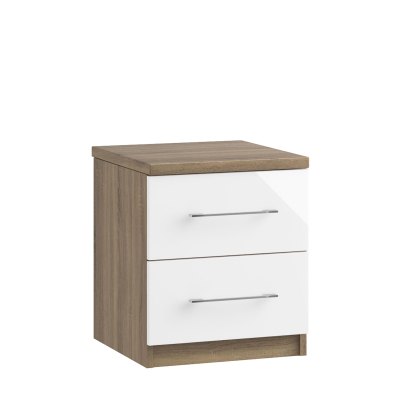 Catania 2 Drawer Bedside