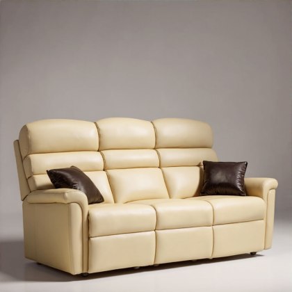 Comfi-Sit 3 Seater Sofa In Leather