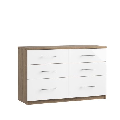 Catania 6 Drawer Twin Chest