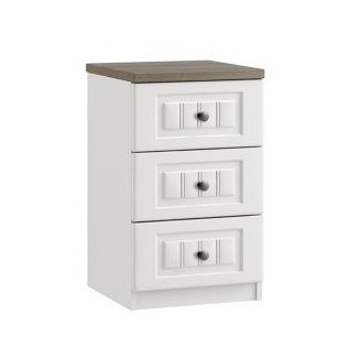 Sereno 3 Drawer Bedside Sereno 3 Drawer Bedside