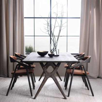 Kristensen Amelia Dining Table 160x90 In Ash