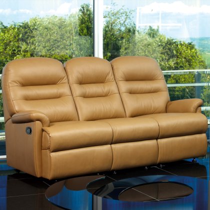 Keswick 3 Seater Sofa In Leather