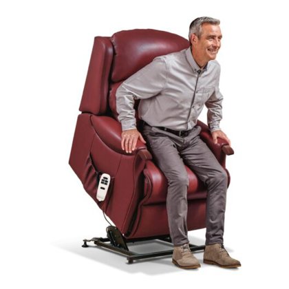Malham Riser Recliner In Leather