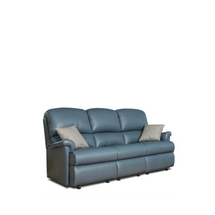 Nevada 3 Seater Sofa In Leather