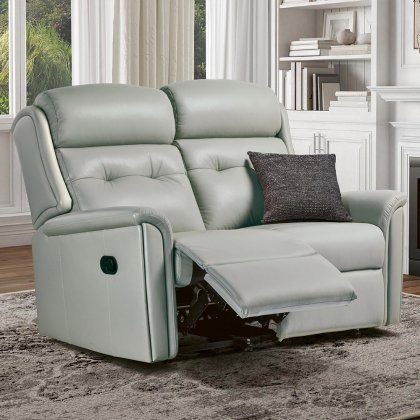 Roma 2 Seater Sofa In Leather