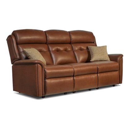 Roma 3 Seater Sofa In Leather