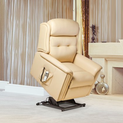 Roma Riser Recliner In Leather