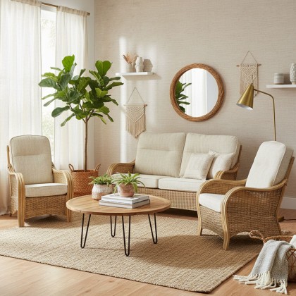 Turin 3 Seater 3 Piece Set