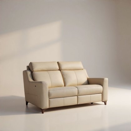 Alina 2 Seater Sofa In Leather