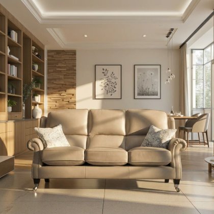 Henley 3 Seater Sofa in Leather