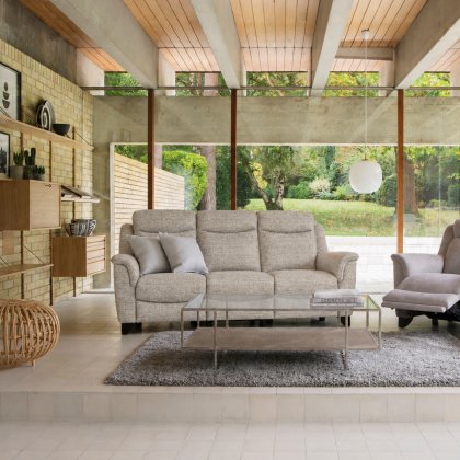 Manhattan 25 3 Seater Sofa In Fabric