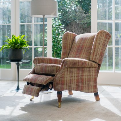 York Wing Chair in Fabric