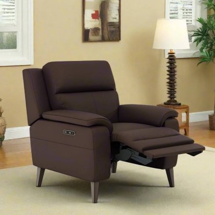 La-Z-Boy Bella Chair Power Recliner in Leather La-Z-Boy Bella Chair Power Recliner in Leather