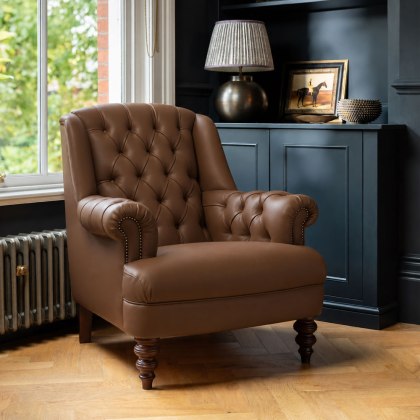 Arbroath Chair In Leather