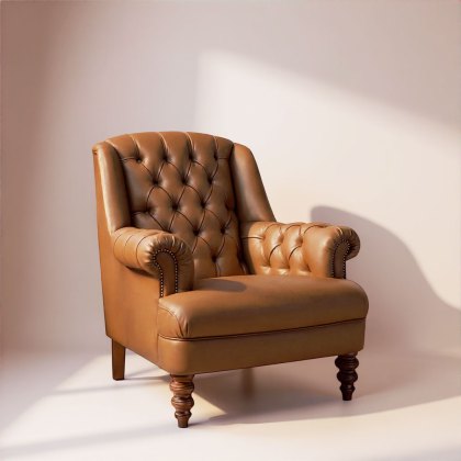 Arbroath Chair In Leather