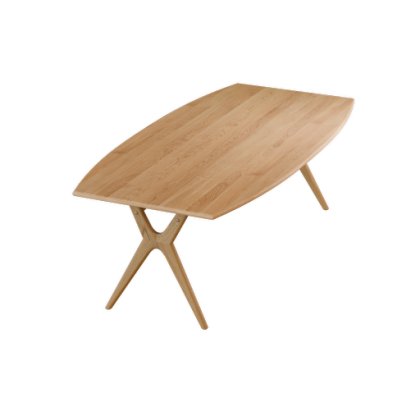 Amelia Barrel-Shaped Dining Table