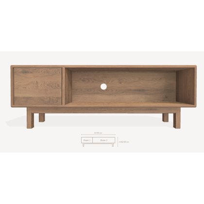 Options HIFI Sideboard 2 Sections