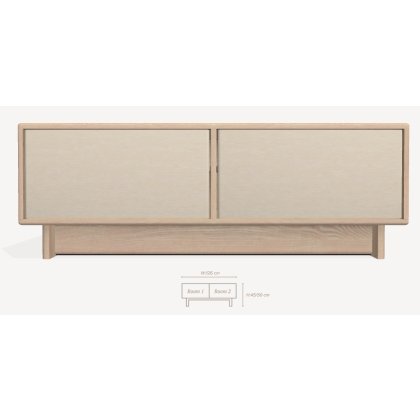 Options HIFI Sideboard 2.0 - 2 Sections