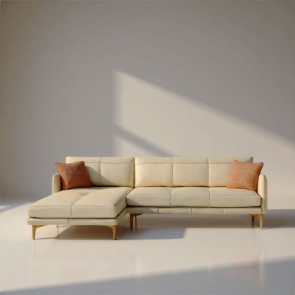 Ercol Aosta Medium Chaise In Leather Ercol Aosta Medium Chaise In Leather