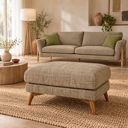 Ercol Forli Footstool in Fabric