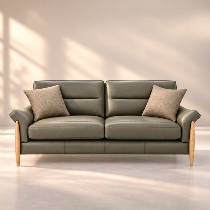Ercol Clara Large Sofa In Leather