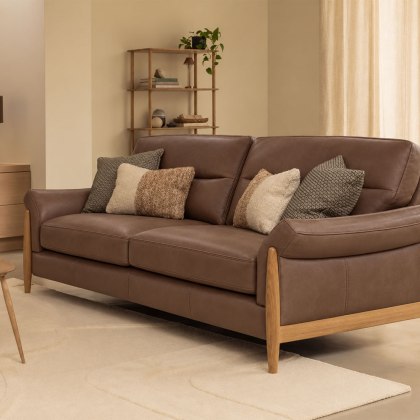 Ercol Clara Medium Sofa In Leather