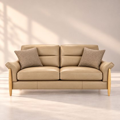 Ercol Clara Medium Sofa In Leather
