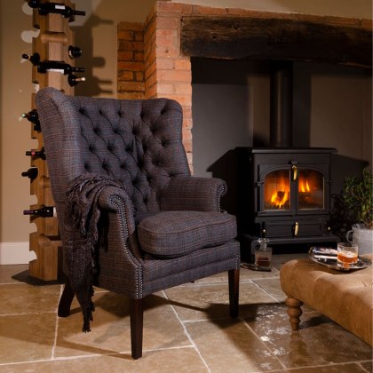 Mackenzie Wing Chair In Fabric Mackenzie Wing Chair In Fabric