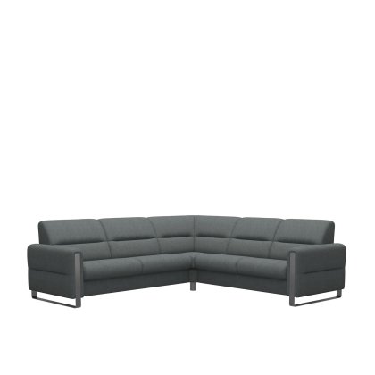Stressless Fiona Corner Group, 2.5 Seats LHF, 2 Seats RHF, with Steel Arms in Fabric Stressless Fiona Corner Group, 2.5 Seats LHF, 2 Seats RHF, with Steel Arms in Fabric