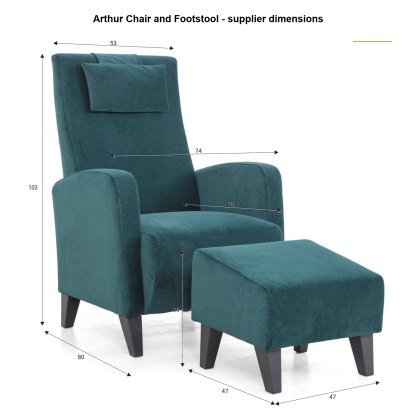 Grafu Arthur Footstool Grafu Arthur Footstool