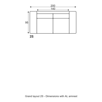 Grafu Grand 2 Seater Sofa Grafu Grand 2 Seater Sofa