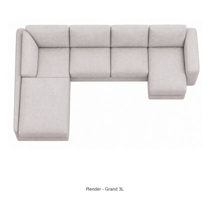 Grafu Grand Modular Sofa - Layout 3 Grafu Grand Modular Sofa - Layout 3