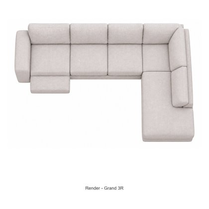 Grafu Grand Modular Sofa - Layout 3 Grafu Grand Modular Sofa - Layout 3