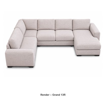 Grafu Grand Modular Sofa - Layout 13 Grafu Grand Modular Sofa - Layout 13