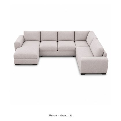 Grafu Grand Modular Sofa - Layout 13 Grafu Grand Modular Sofa - Layout 13