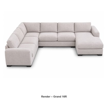 Grafu Grand Modular Sofa - Layout 16 Grafu Grand Modular Sofa - Layout 16