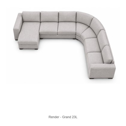 Grafu Grand Modular Sofa - Layout 23 Grafu Grand Modular Sofa - Layout 23