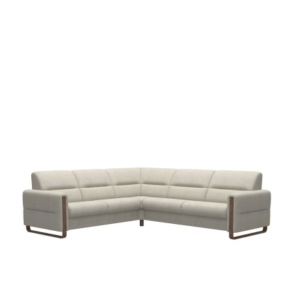 Stressless Fiona Corner Group, 2 Seats LHF, 2.5 Seats RHF, with Wood Arms in Fabric Stressless Fiona Corner Group, 2 Seats LHF, 2.5 Seats RHF, with Wood Arms in Fabric